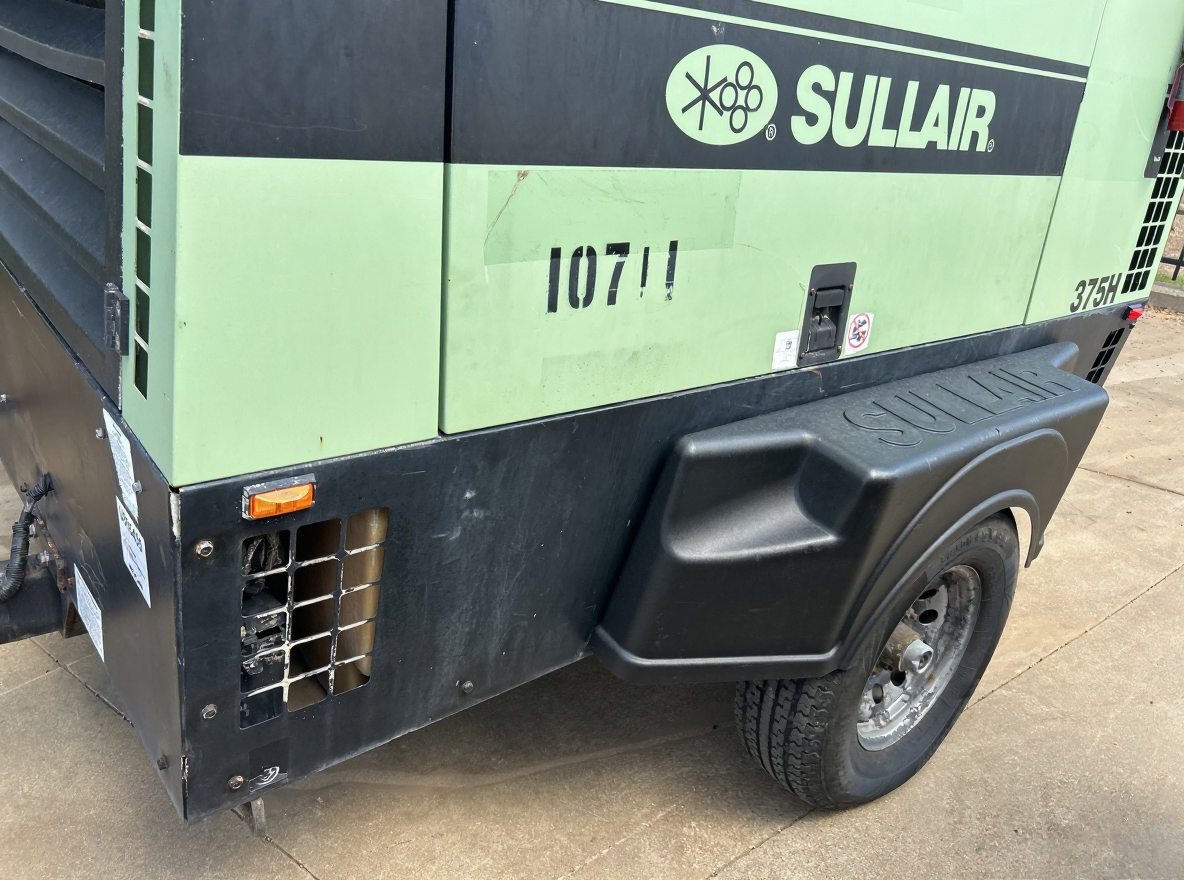 2017 Sullair 375 CFM Air Compressor thumbnail 5