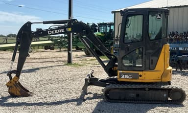 2019 John Deere 35G Mini Excavator thumbnail 4