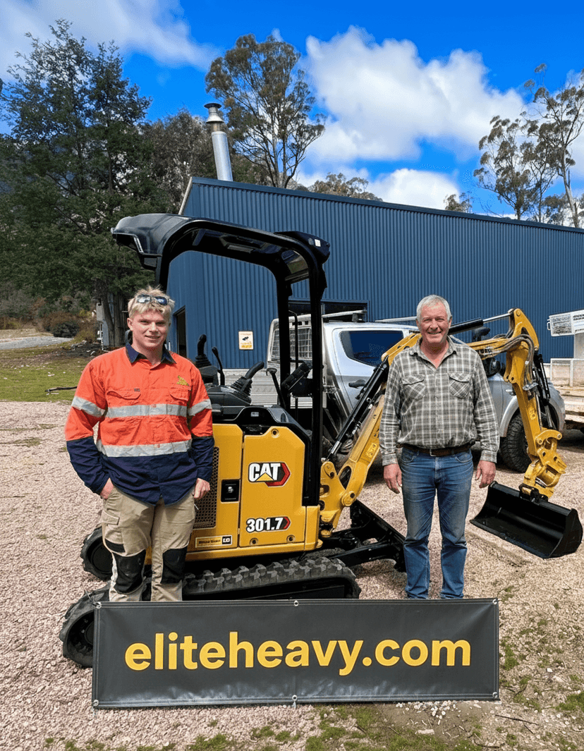 Heavy Equipment purchased by Dale Hutchins