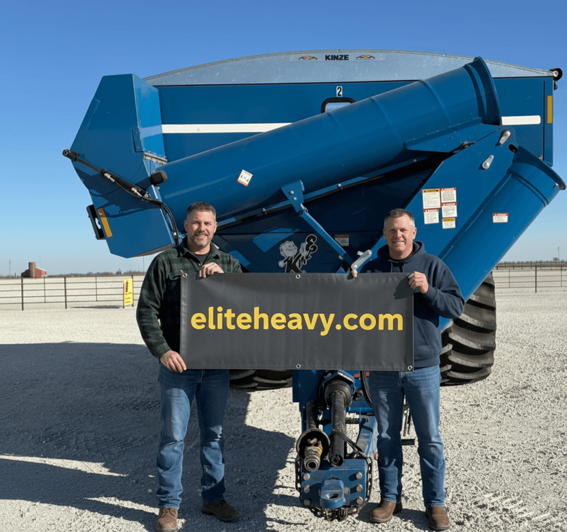 Heavy Equipment purchased by Jake Mercer