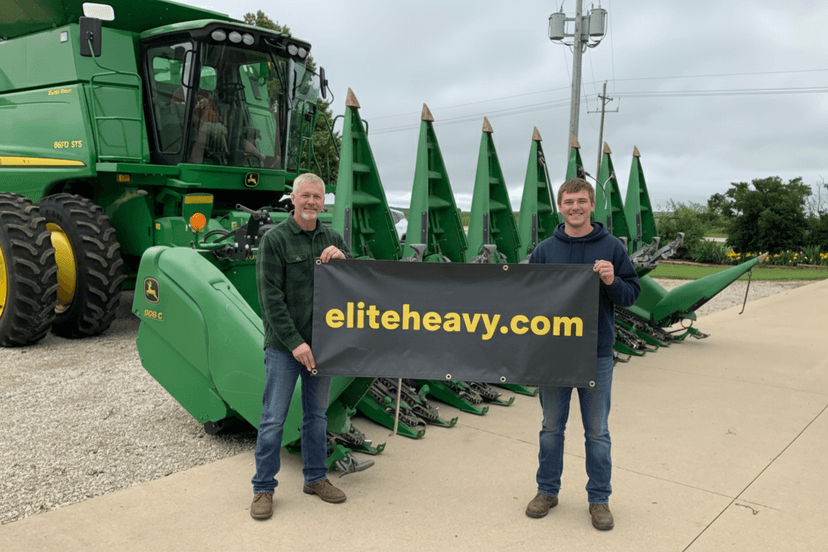 Heavy Equipment purchased by Tyler Dalton